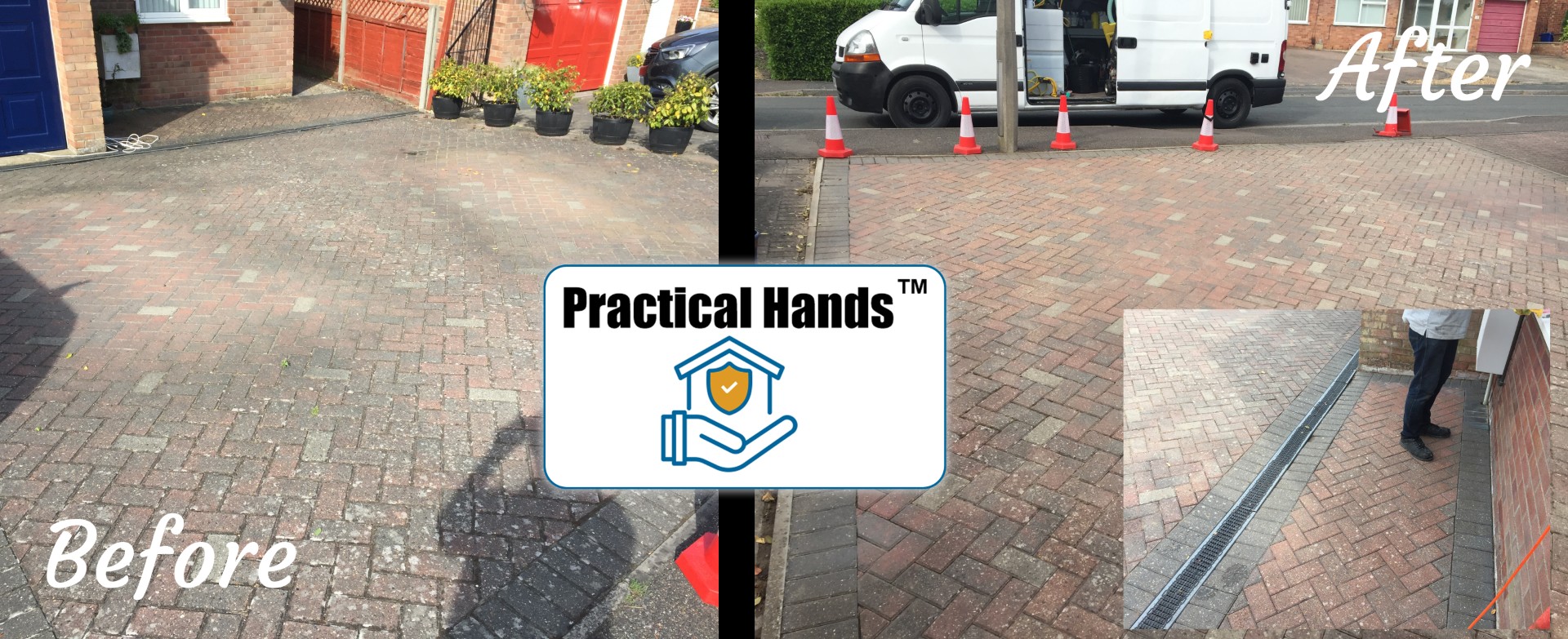Block Paving Driveway Cleaning Image